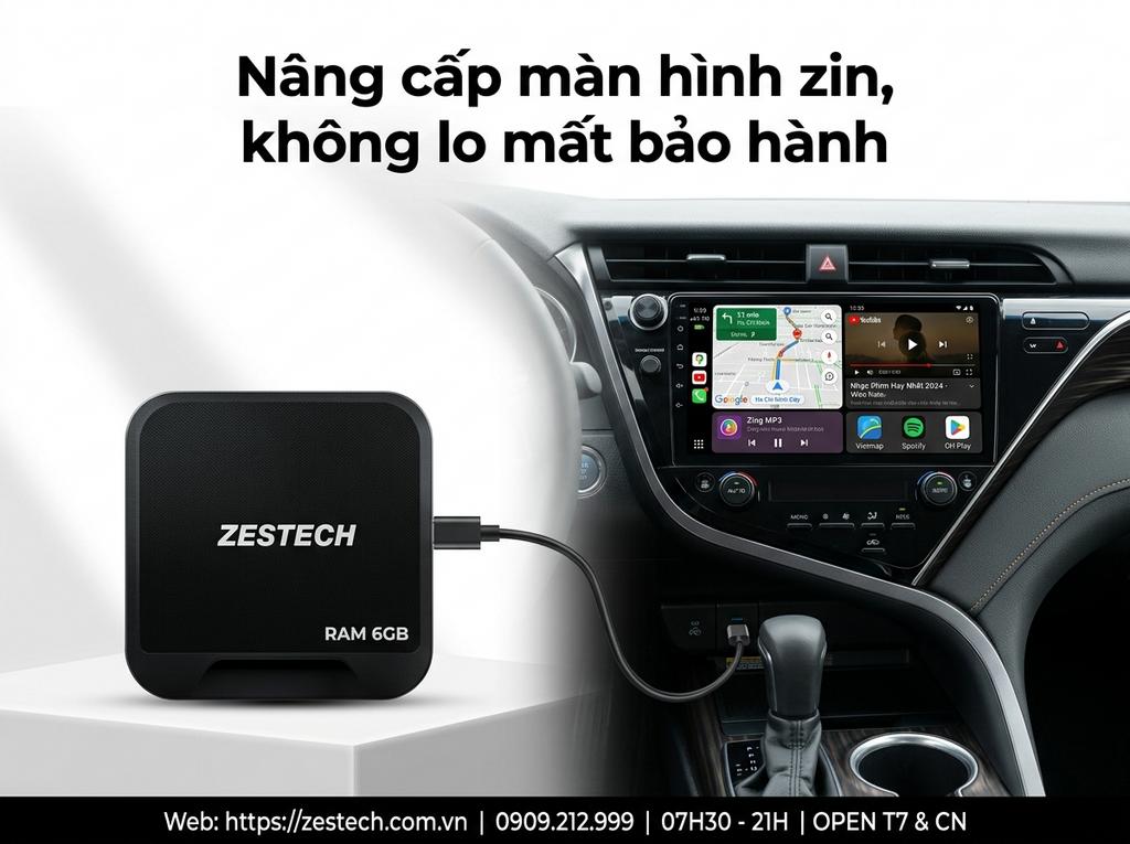 Nâng cấp màn hình zin, không lo mất bảo hành