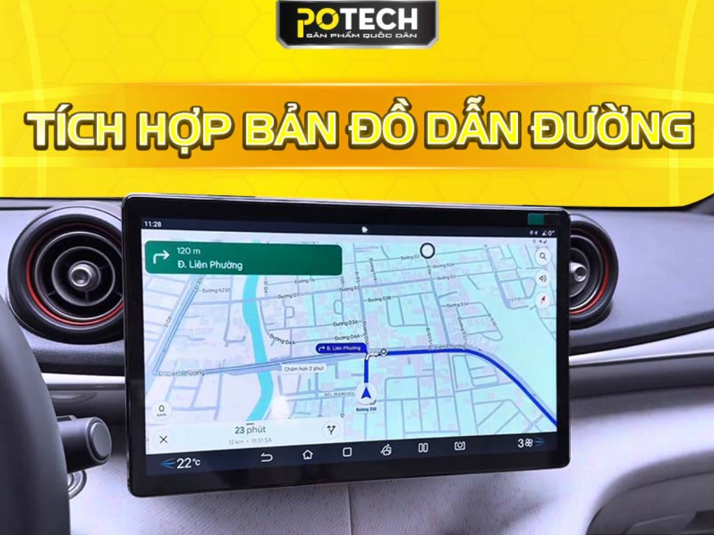 Android Box Potech EX8 – Biến Màn Hình Zin Thành Android Thông Minh