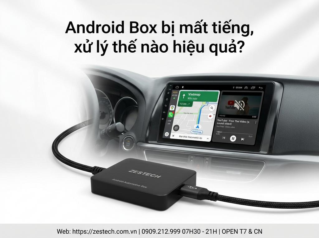 Android Box bị mất tiếng, xử lý thế nào hiệu quả?