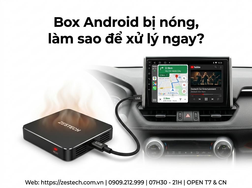 Box Android bị nóng, làm sao để xử lý ngay?