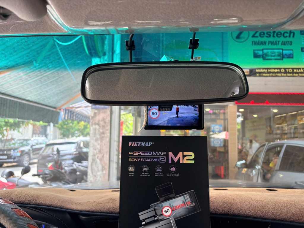 Camera Hành Trình Vietmap M2 Cho Fortuner - Cảnh Báo Tốc Độ 