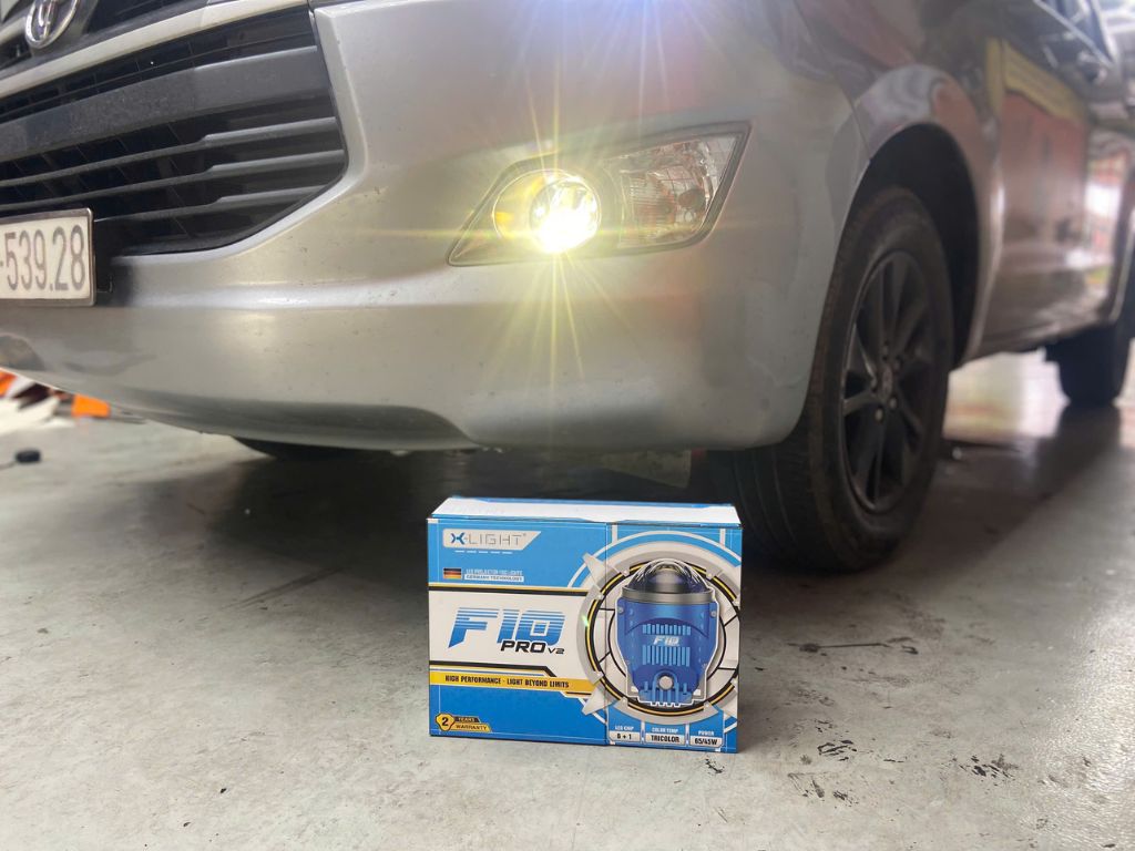 Bi Gầm F10 PRO V2 Cho Innova 2017: Nâng Cấp Ánh Sáng An Toàn Khi Đi Đêm