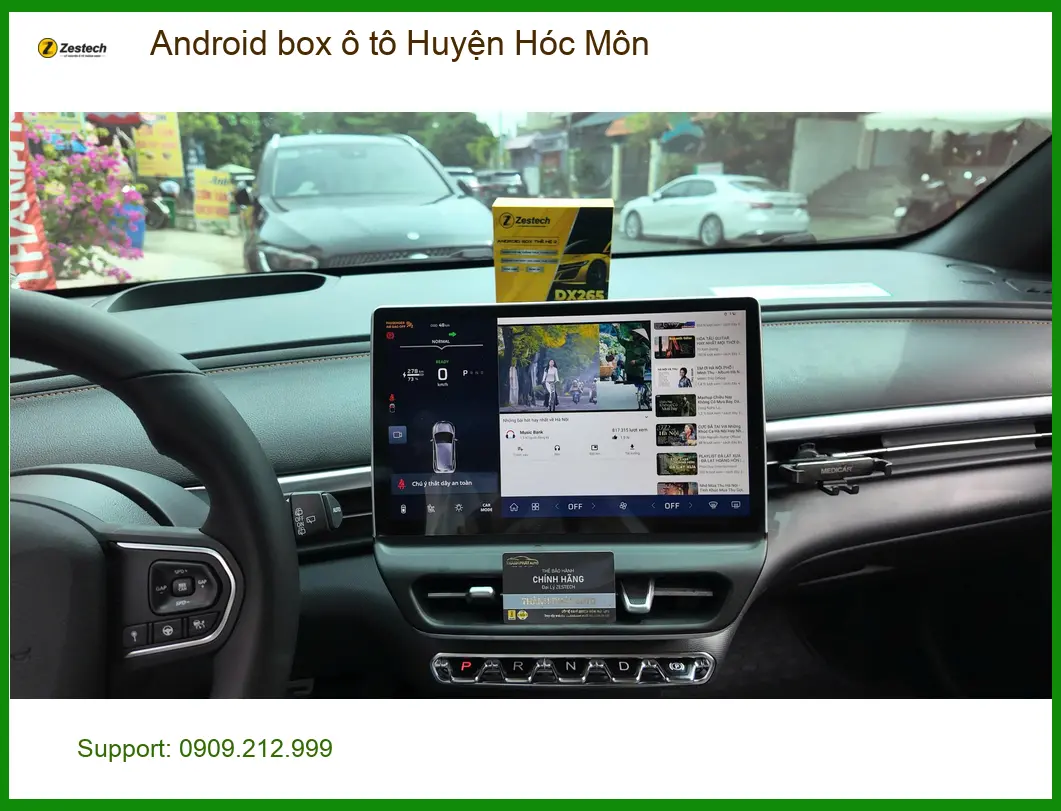 Địa Chỉ Lắp Màn Hình Android Ô Tô Tại Huyện Hóc Môn - Lắp Đặt Uy Tín TPHCM ảnh thực tế 2