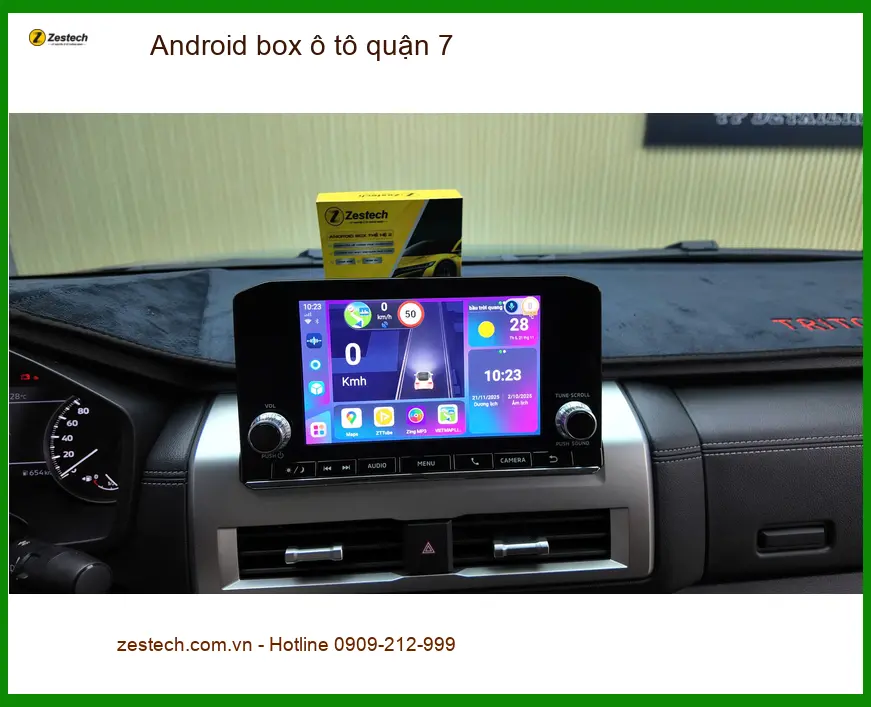 Địa Chỉ Lắp Màn Hình Android Ô Tô Tại Quận 7 - Lắp Đặt Uy Tín TPHCM ảnh thực tế 3