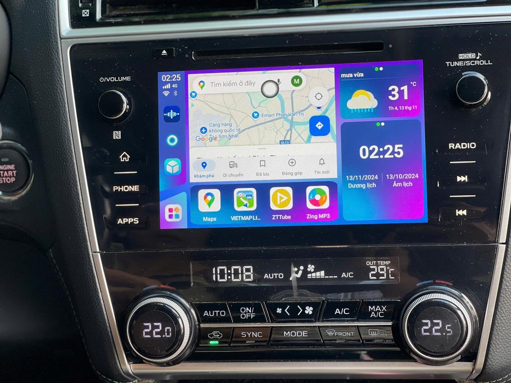 Android Box Zestech Cho Xe Subaru Outback 2022 Cao Cấp Chính Hãng chính hãng 4