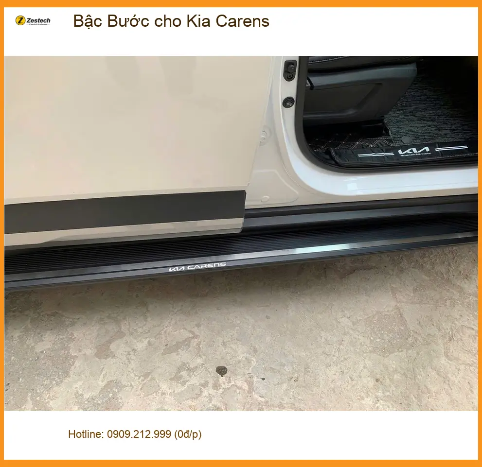 Anh Hưng lắp Bậc Bước chính hãng cho Kia Carens tại Quận Tân Bình. ảnh thực tế 4