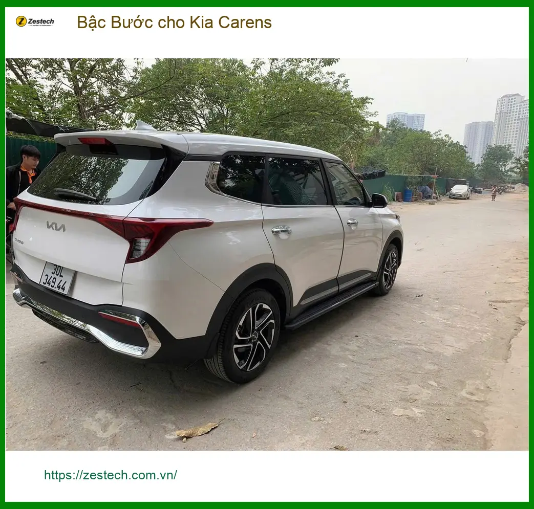 Anh Dũng lắp Bậc Bước cho Kia Carens tại Hóc Môn để lên xuống xe an toàn, tiện lợi ảnh thực tế 5