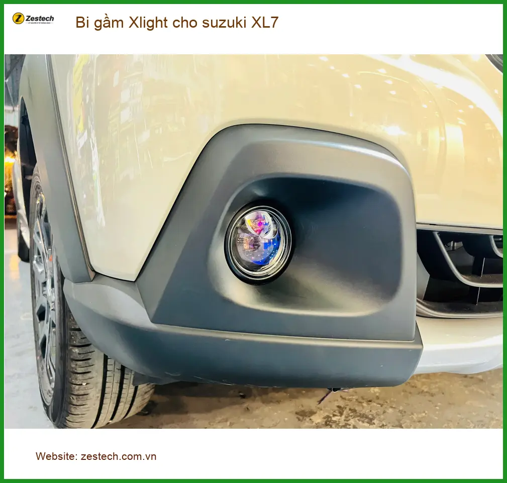 Anh Khang nâng cấp bi gầm Xlight cho Suzuki XL7 tại Bình Chánh vì hay đi tỉnh buổi tối