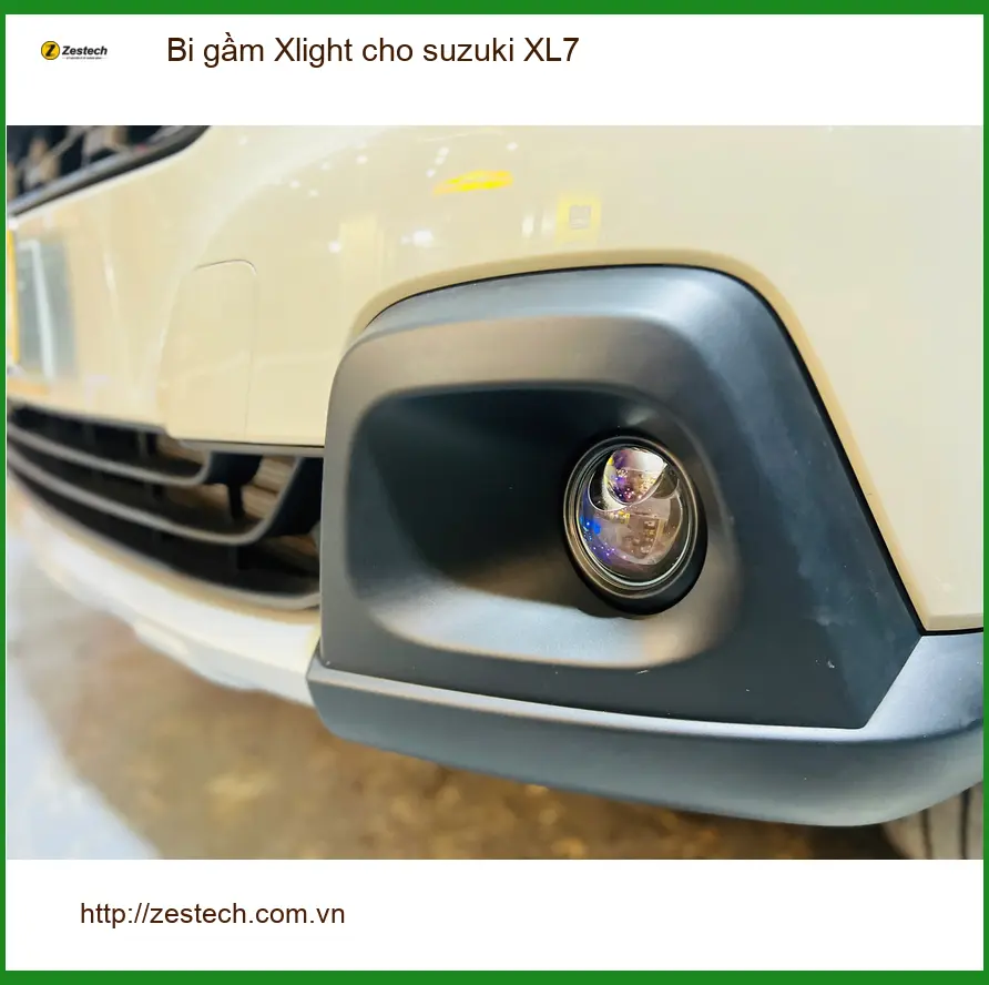 Chị Phương độ bi gầm Xlight cho Suzuki XL7 tại Thủ Đức vì đèn zin yếu