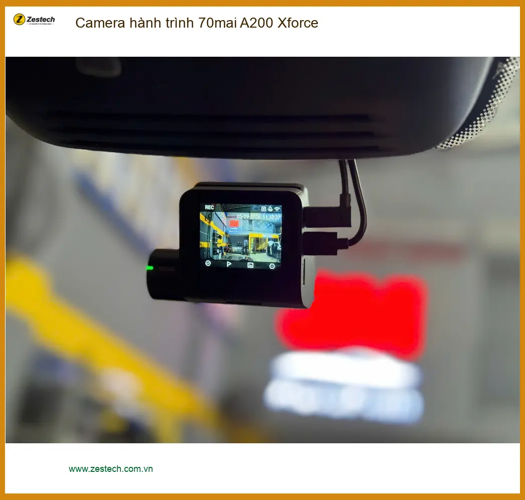 Anh Quang lắp Camera 70mai A200 Xforce cho Creta ở Quận 2 phòng rủi ro ảnh thực tế 2
