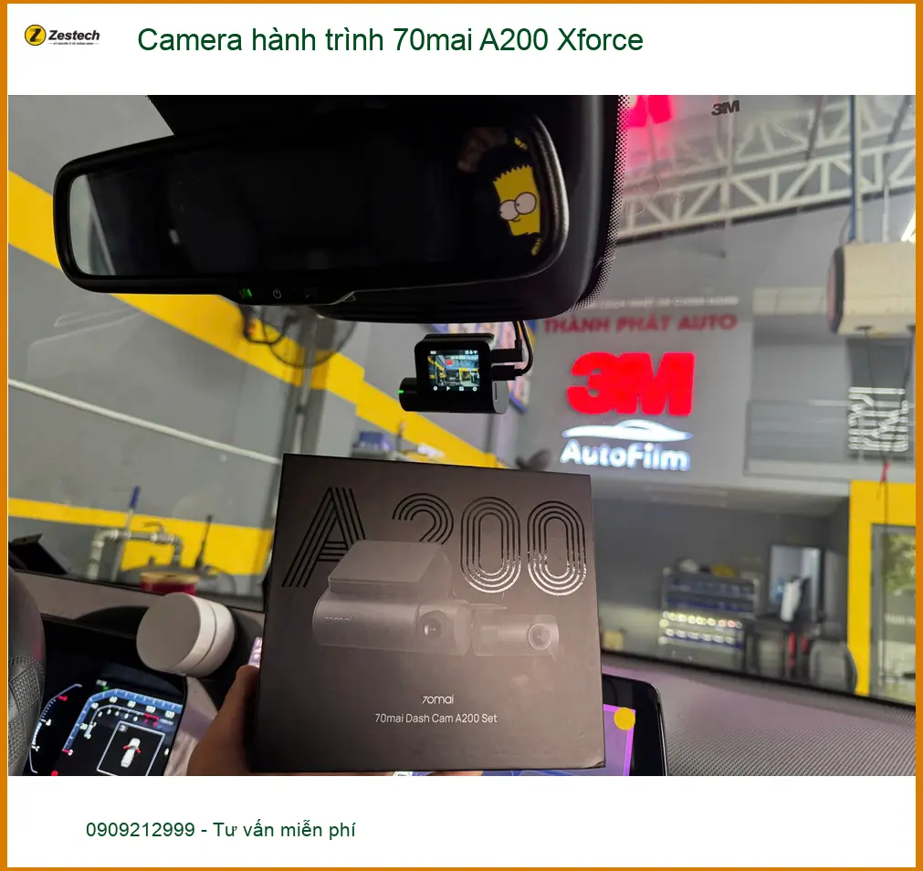 Anh Quang lắp Camera 70mai A200 Xforce cho Creta ở Quận 2 phòng rủi ro ảnh thực tế 5