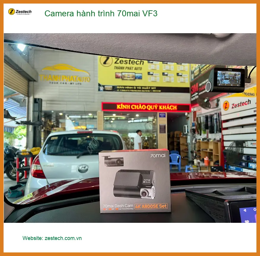 Anh Minh lắp Camera hành trình 70mai VinFast VF3 tại Quận 12 để an tâm mỗi chuyến đi ảnh thực tế 4