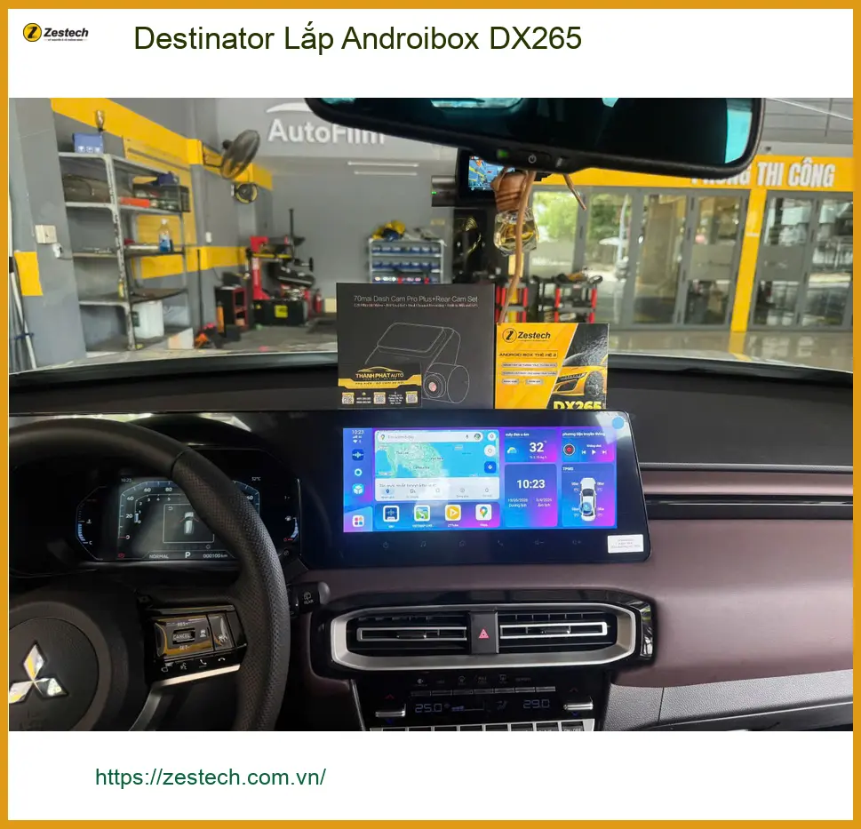 Địa chỉ Anh Tuấn Anh lắp Androibox DX265 Hyundai Kona Quận Tân Phú