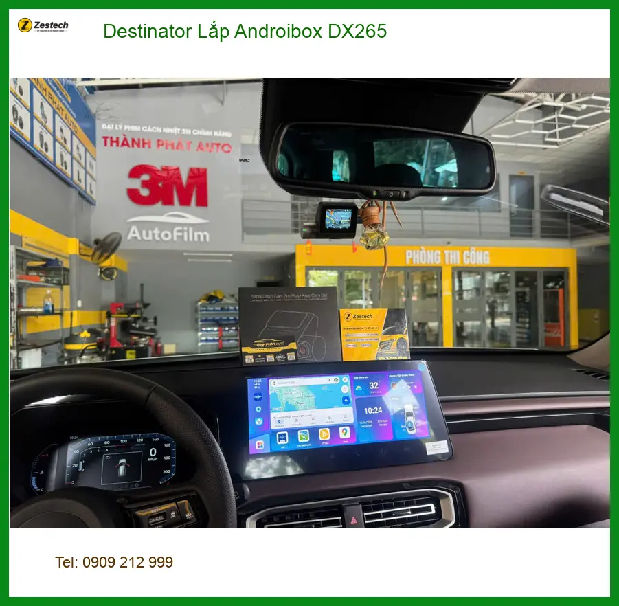 Địa chỉ Anh Tuấn Anh lắp Androibox DX265 Hyundai Kona Quận Tân Phú ảnh thực tế 2