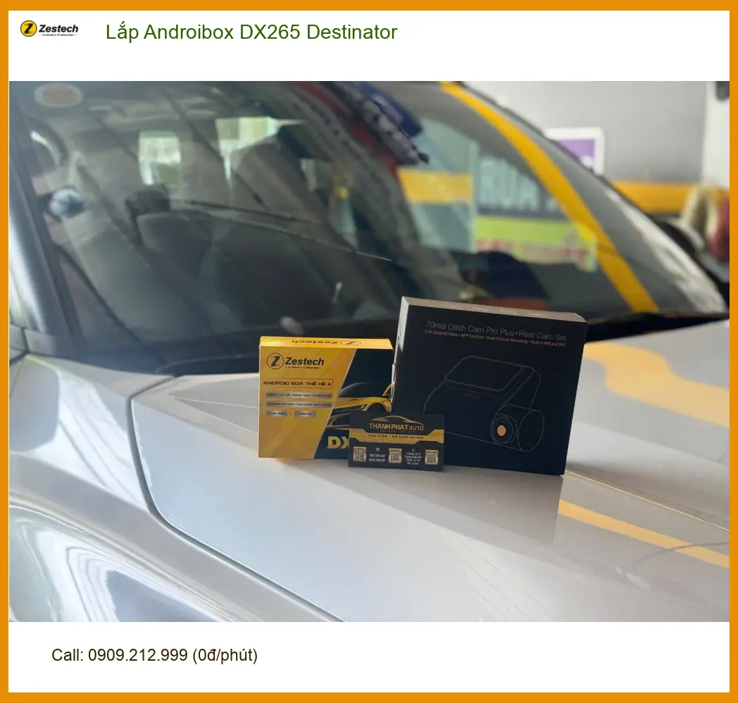 Chị Hương lắp Androibox DX265 Destinator cho Hyundai Accent tại Quận 12 ảnh thực tế 4