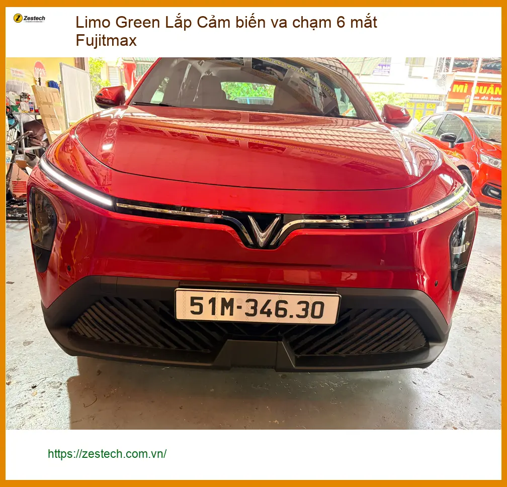 Chị Thảo lắp Cảm biến va chạm 6 mắt Fujitmax cho Hyundai Grand i10 Quận 12 ảnh thực tế 4