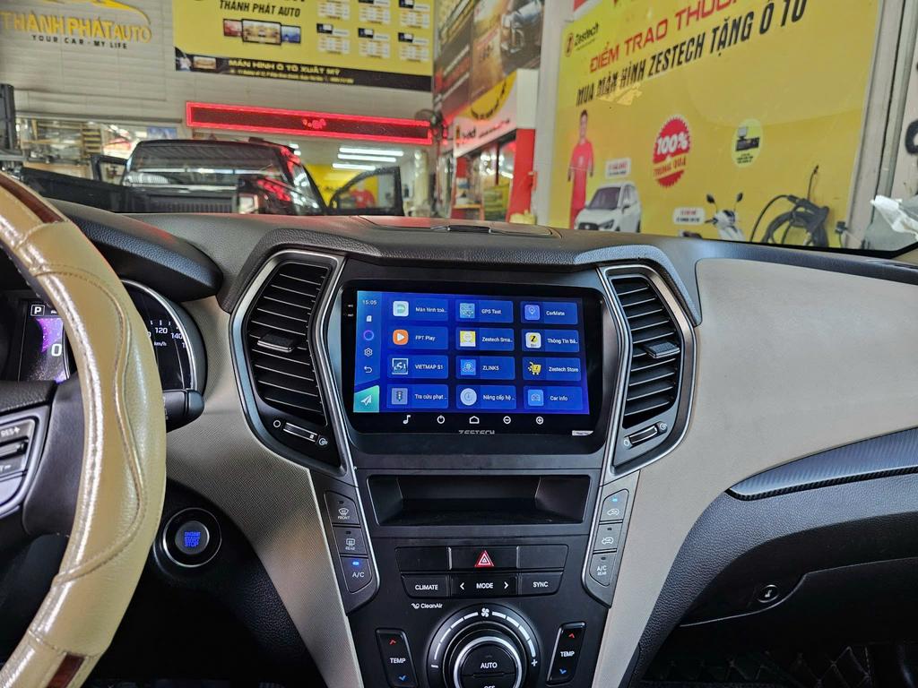 Màn Hình Android Hyundai Santafe 2014 Chính Hãng Lắp Đặt Tận Nơi chính hãng 4
