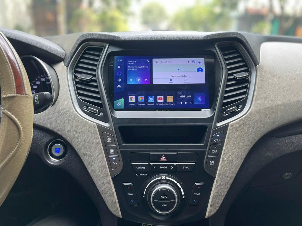 Màn Hình Android Hyundai Santafe 2014 Chính Hãng Lắp Đặt Tận Nơi chính hãng 3