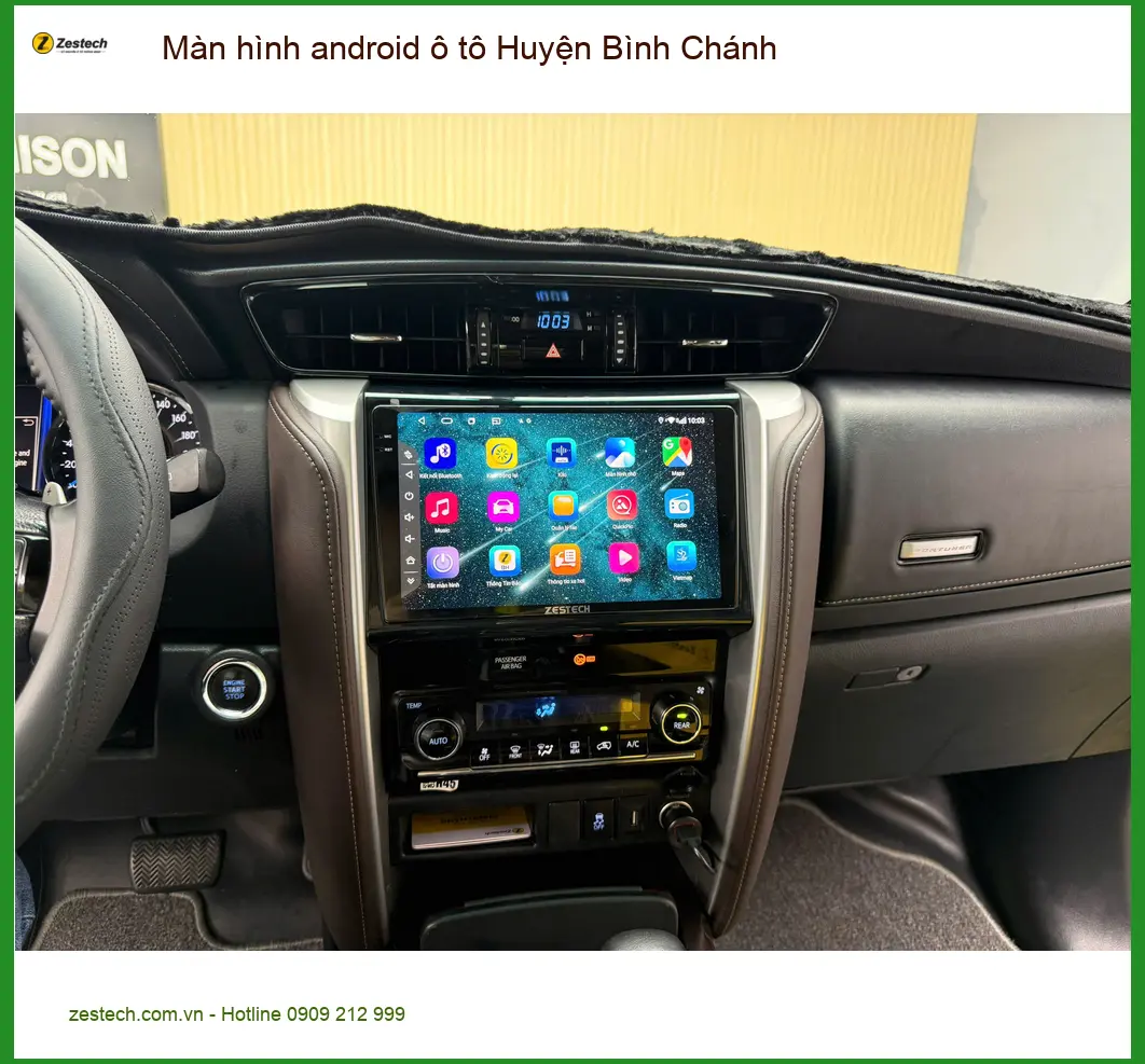 Trung Tâm Gắn Màn Hình Android Ô Tô Huyện Bình Chánh - Nâng Cấp Chính Hãng ảnh thực tế 2