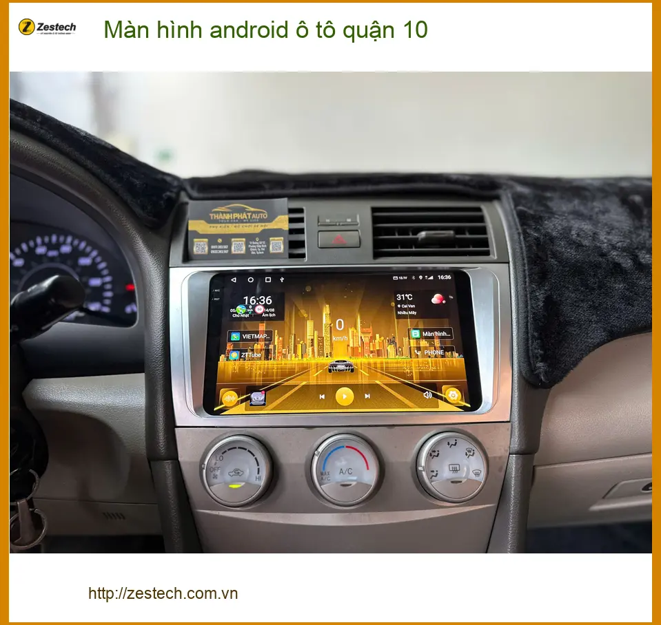 Địa Chỉ Lắp Màn Hình Android Ô Tô tại Quận 10 - Lắp Đặt Uy Tín TPHCM ảnh thực tế 2