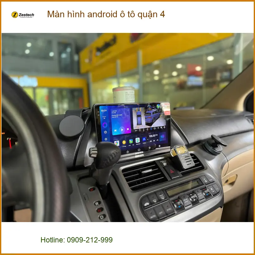 Trung Tâm Lắp Màn Hình Android Ô Tô Tại Quận 4 - Lắp Đặt Uy Tín TPHCM ảnh thực tế 2