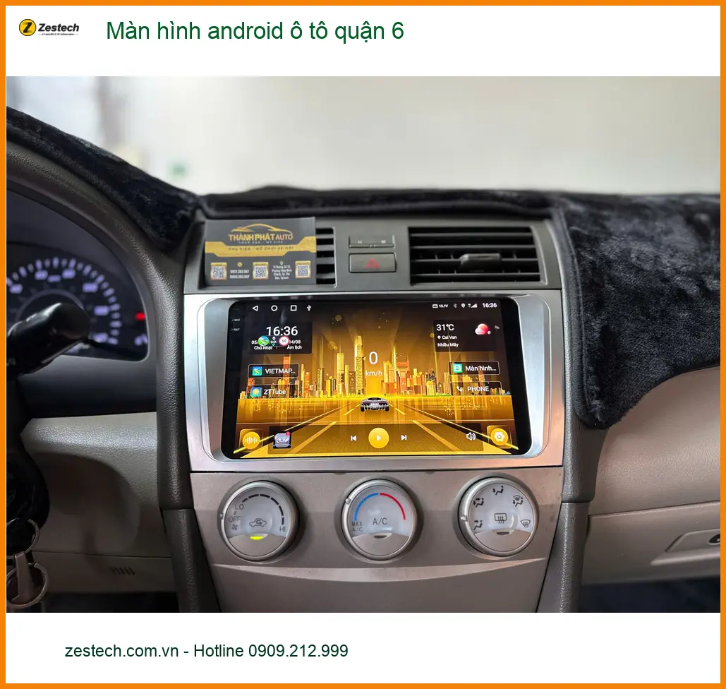 Địa Chỉ Gắn Màn Hình Android Ô Tô hình android ô tô quận 6 - Giá Tốt TPHCM ảnh thực tế 2