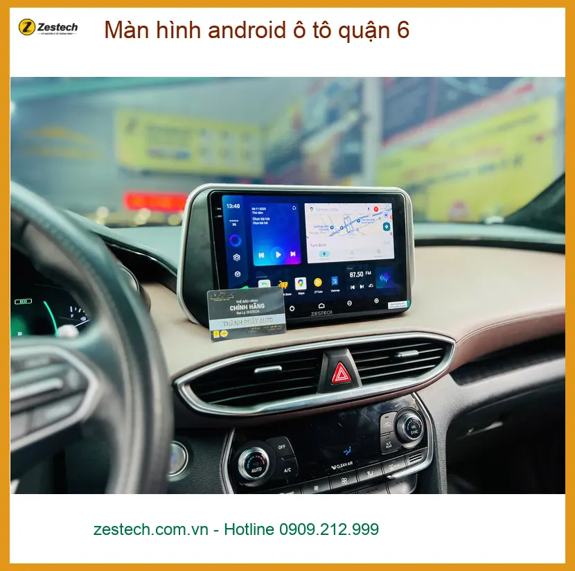 Địa Chỉ Gắn Màn Hình Android Ô Tô hình android ô tô quận 6 - Giá Tốt TPHCM ảnh thực tế 3