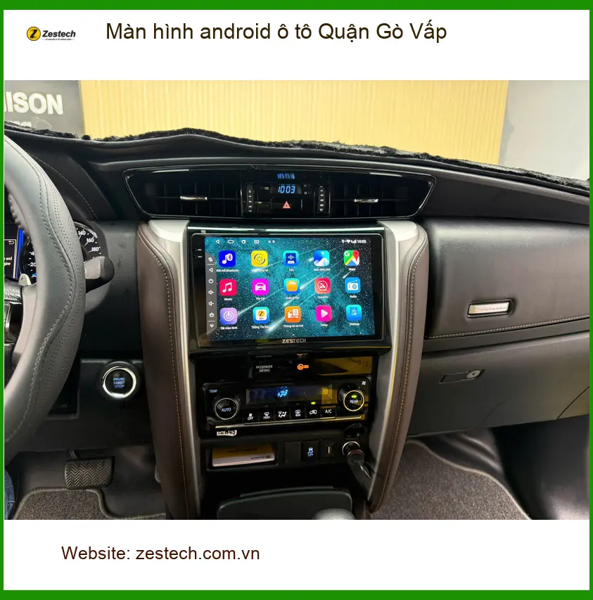 Cửa Hàng Nâng Cấp Màn Hình Android Ô Tô Tại Gò Vấp - Thi Công Chuyên Nghiệp ảnh thực tế 2