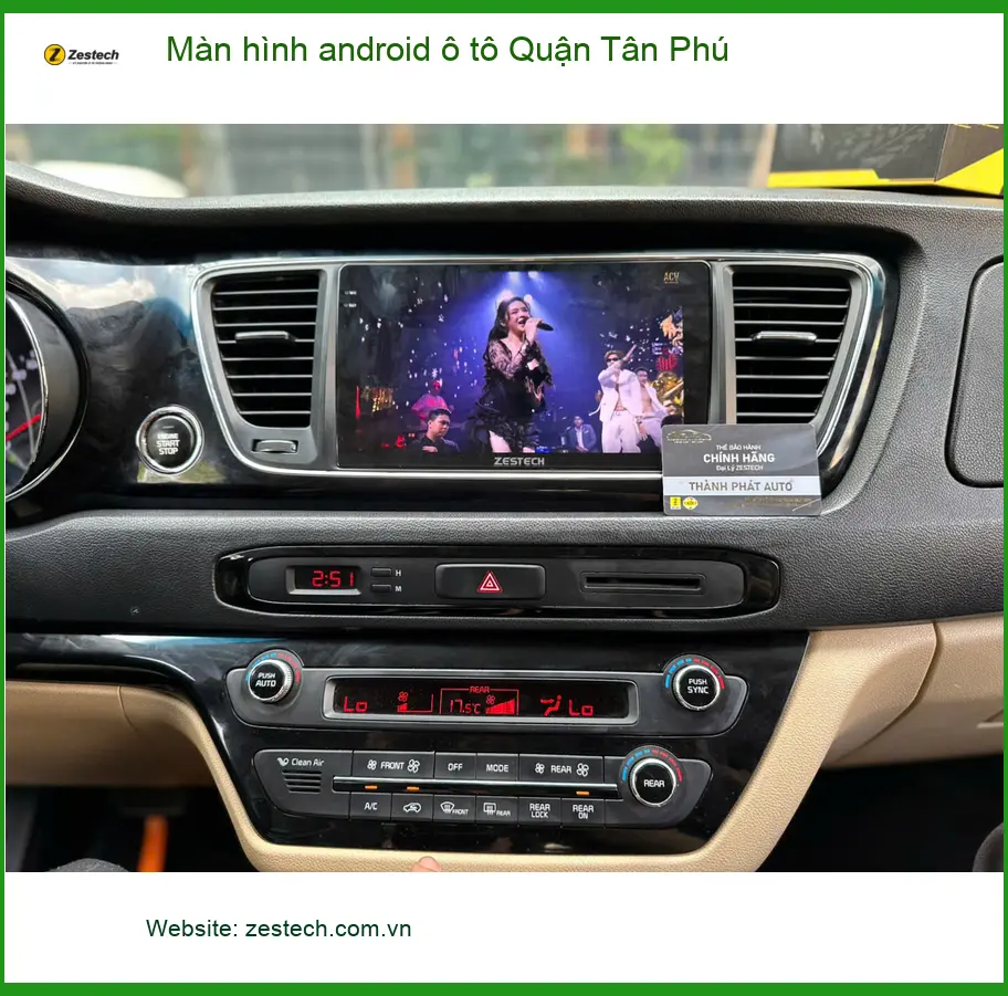 Dịch Vụ Lắp Đặt Màn Hình Android Ô Tô Tại Quận Tân Phú - Lắp Đặt Giá Tốt ảnh thực tế 3