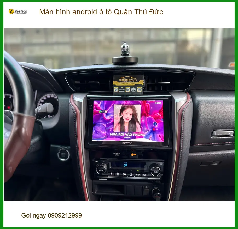 Địa Chỉ Lắp Màn Hình Android Ô Tô Tại Quận Thủ Đức - Lắp Đặt Uy Tín TPHCM ảnh thực tế 3