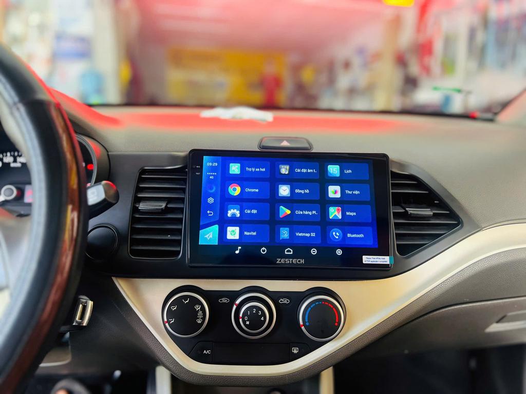 Màn Hình Kia Morning 2018 Zestech Chính Hãng Lắp Đặt Tận Nơi chính hãng 2