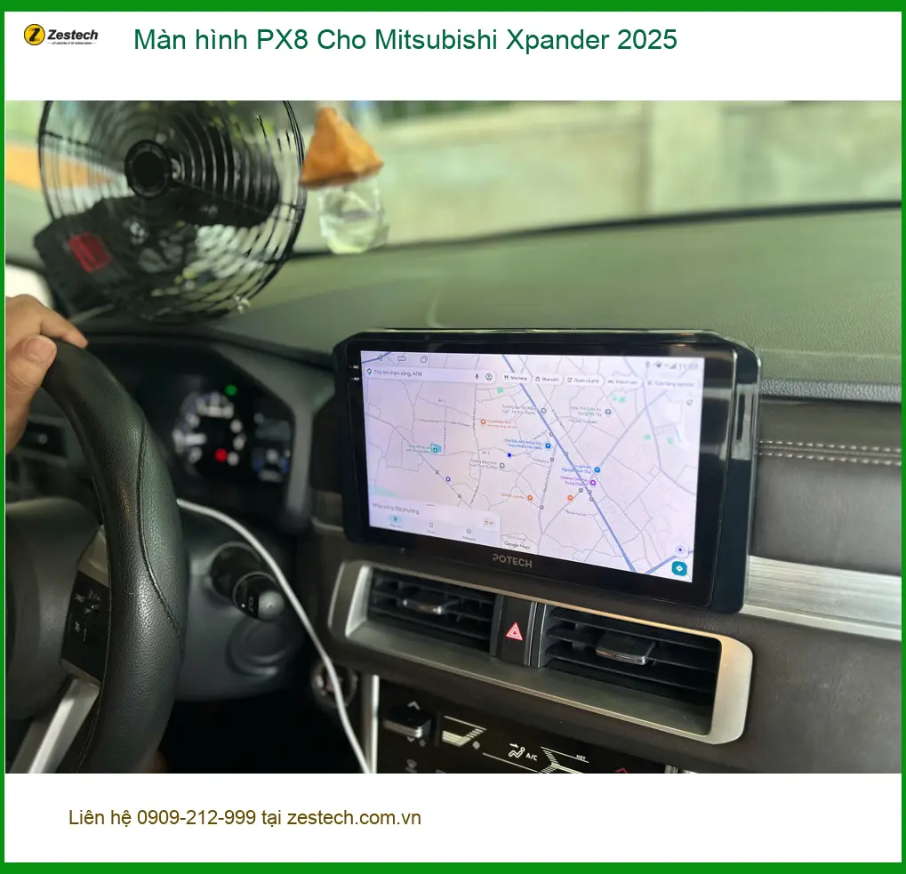 Anh Thanh lắp Màn hình PX8 cho Mitsubishi Xpander 2025 Quận 9 ảnh thực tế 4