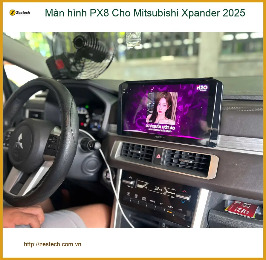Anh Tấn lắp màn hình PX8 cho Mitsubishi Xpander 2025 Quận 12 để trải nghiệm giải trí đỉnh cao ảnh thực tế 4