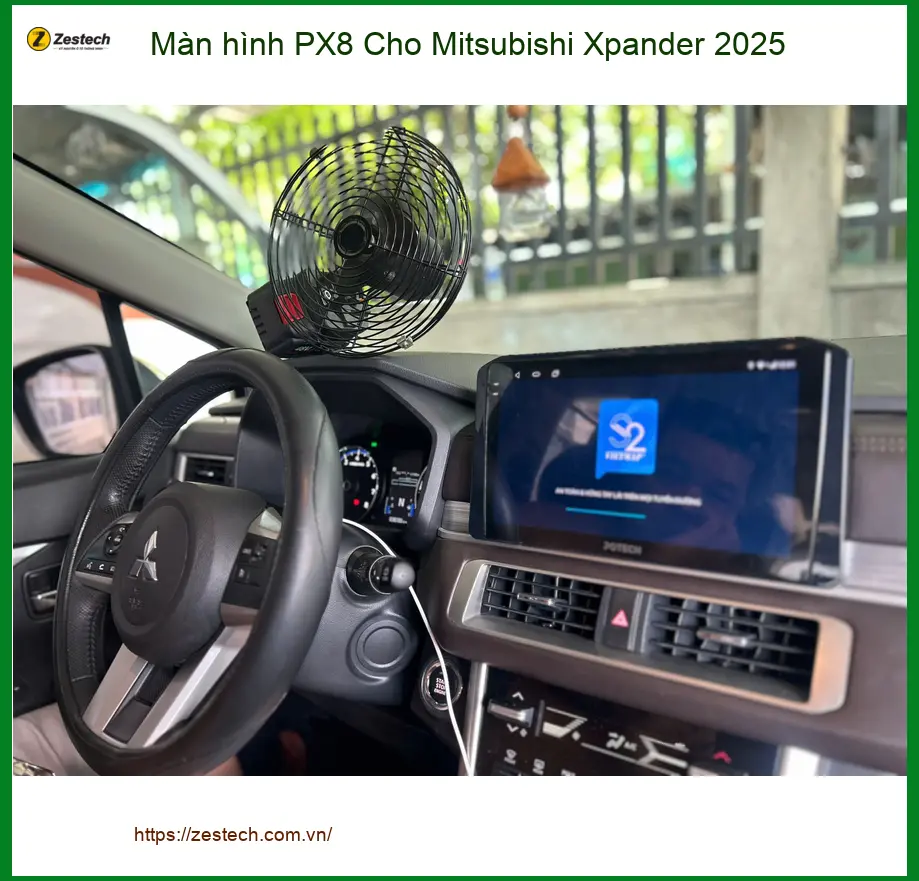 Anh Thanh lắp Màn hình PX8 cho Mitsubishi Xpander 2025 Quận 9 ảnh thực tế 5