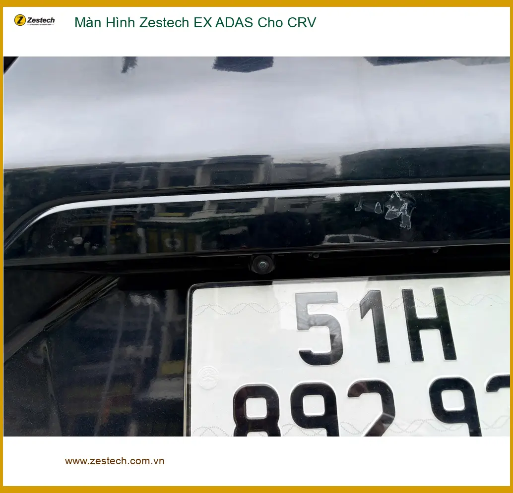 Anh Minh lắp Màn Hình Zestech EX ADAS cho CRV tại Thủ Đức, nâng tầm an toàn ảnh thực tế 2