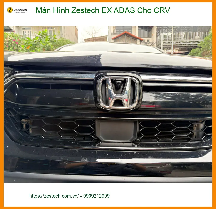 Anh Trường nâng cấp Màn Hình Zestech EX ADAS cho CRV tại Quận 2 ảnh thực tế 2