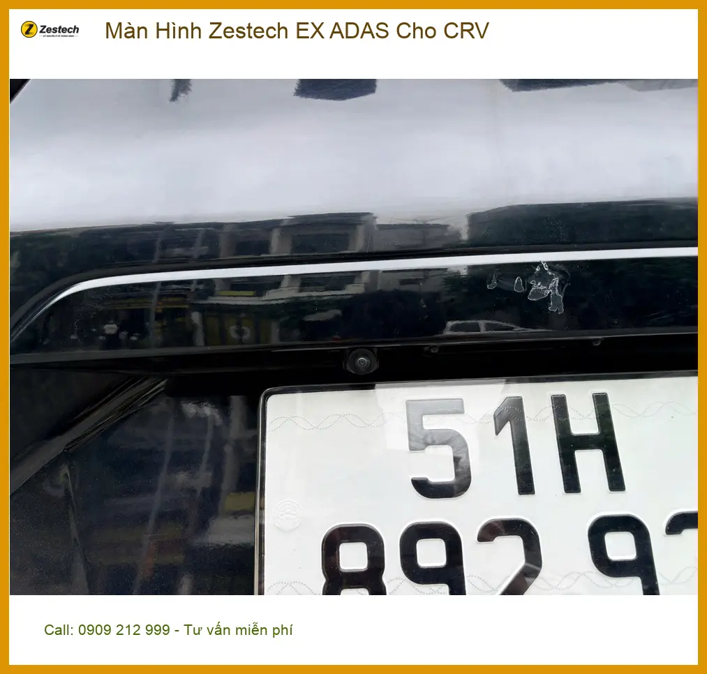 Anh Trường nâng cấp Màn Hình Zestech EX ADAS cho CRV tại Quận 2 ảnh thực tế 3