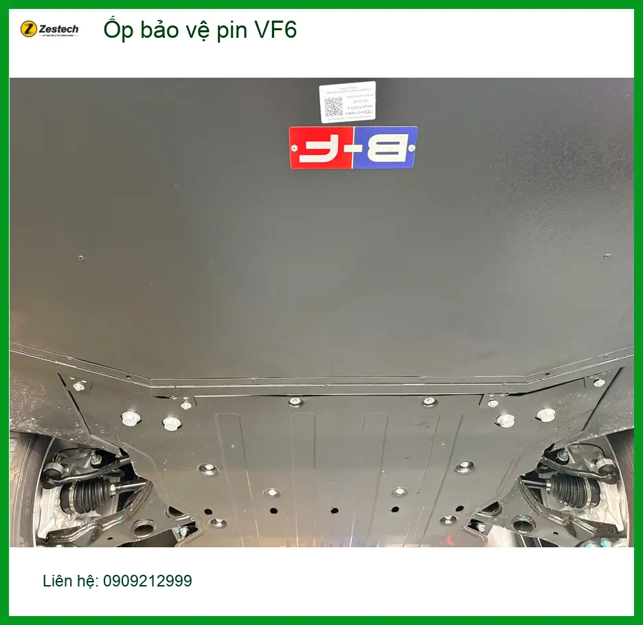 Chị Thanh lắp ốp bảo vệ pin VinFast VF6 tại Quận 2 để tăng độ bền cho xe ảnh thực tế 5