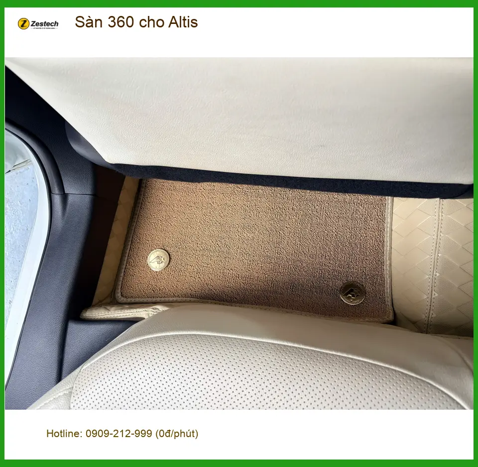 Anh Quang Minh lắp camera 360 cho Toyota Altis tại Quận 2 để quan sát toàn cảnh ảnh thực tế 2