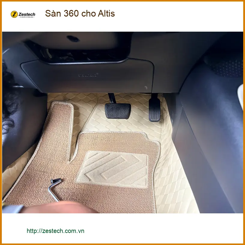 Anh Quang Minh lắp camera 360 cho Toyota Altis tại Quận 2 để quan sát toàn cảnh ảnh thực tế 3