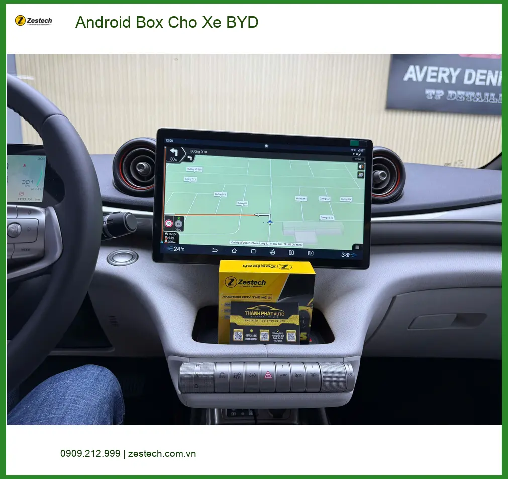 Anh Nhật Minh nâng cấp Android Box cho BYD để lái xe không nhàm chán tại Quận Tân Bình ảnh thực tế 5