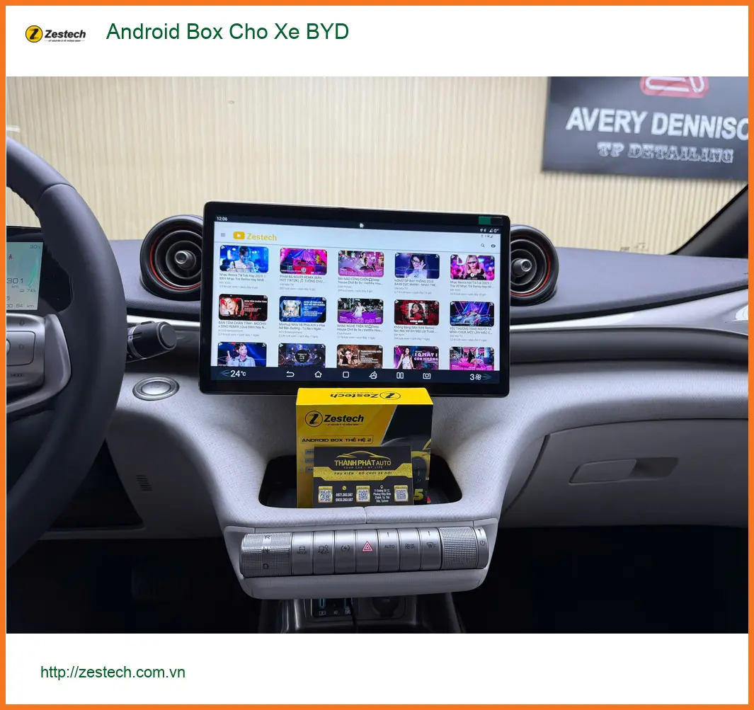 Anh Tấn lắp Android Box cho BYD tại Hóc Môn, muốn xe thông minh hơn ảnh thực tế 3
