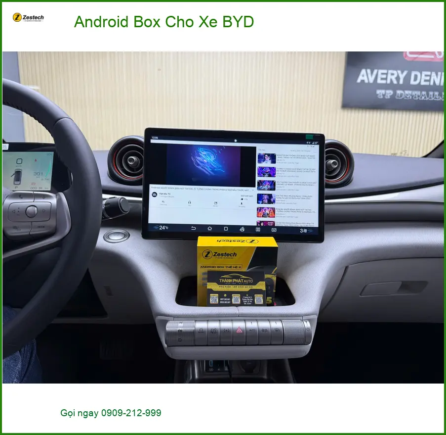 Anh Dũng lắp Android Box cho xe BYD tại Quận 9 để nâng cao trải nghiệm giải trí ảnh thực tế 4