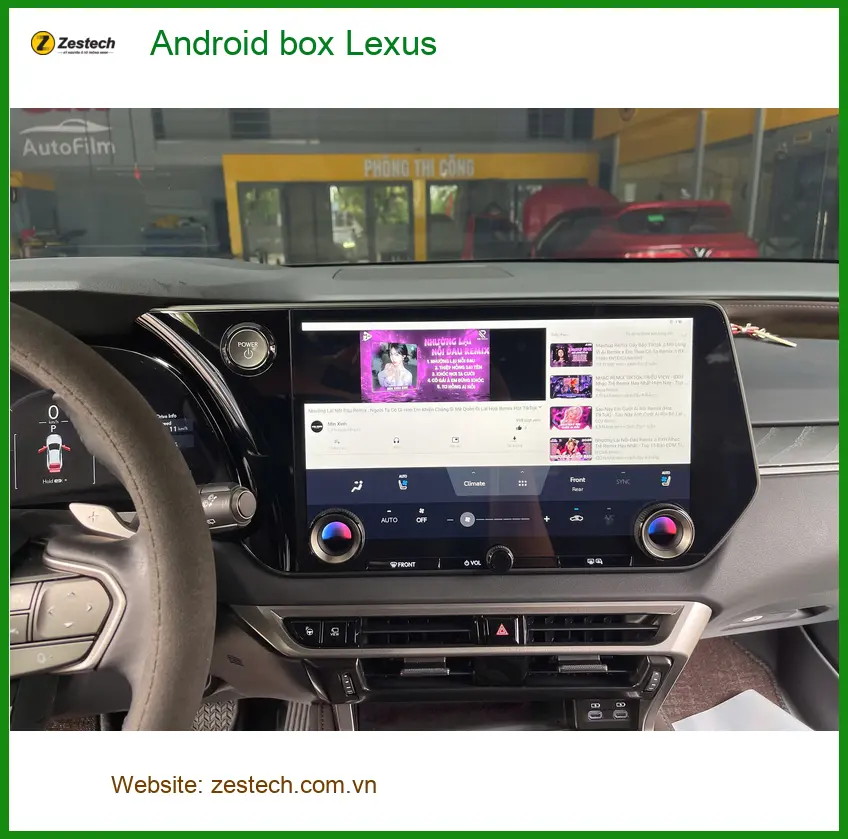 Anh Phát lắp Android Box Lexus RX350 chính hãng tại Quận Tân Bình ảnh thực tế 3