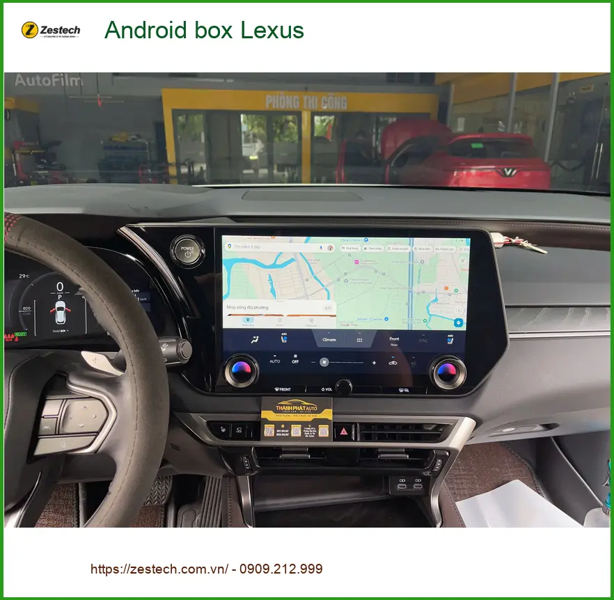 Anh Phát lắp Android Box Lexus RX350 chính hãng tại Quận Tân Bình ảnh thực tế 5