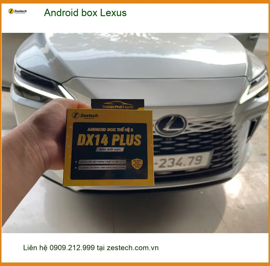 Anh Nhật nâng cấp Android Box Lexus tại Hóc Môn để có thêm giải trí. ảnh thực tế 4