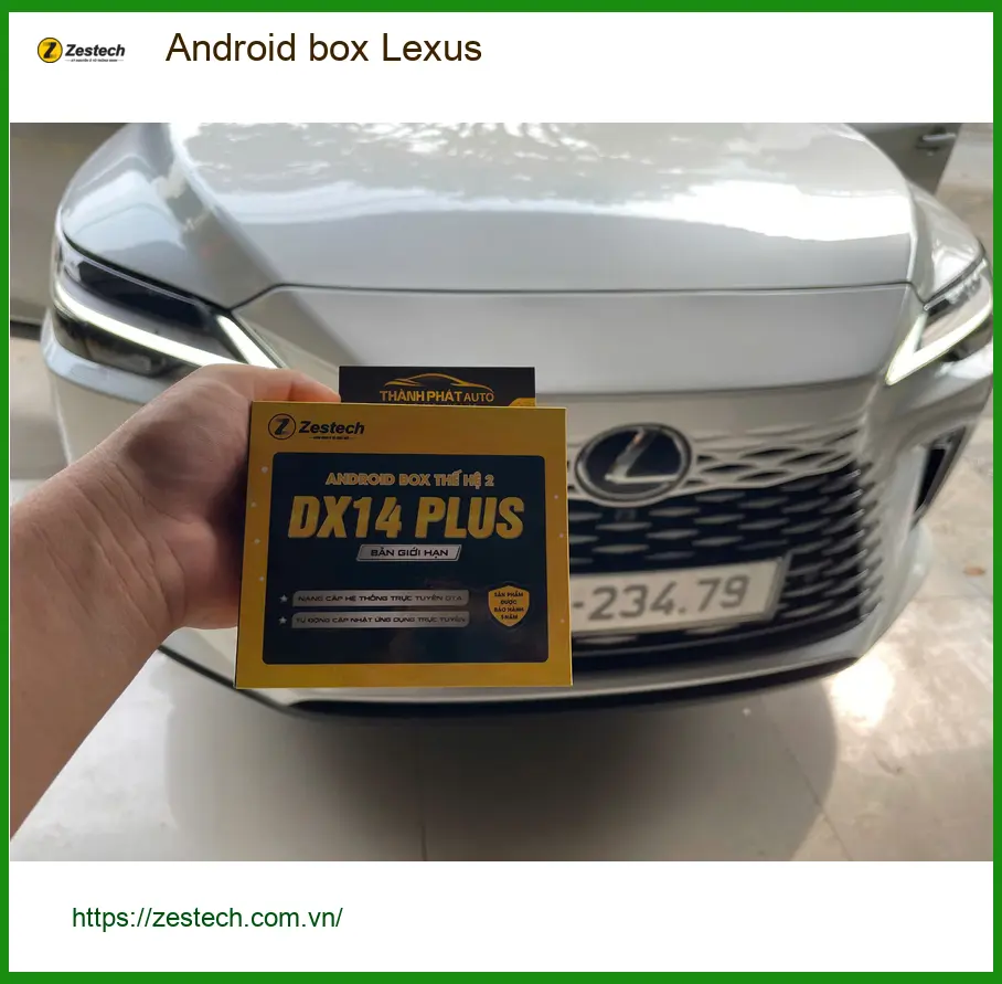 Chú Minh lắp Android box Lexus IS 250 Quận Phú Nhuận cho chuyến đi đường dài ảnh thực tế 4