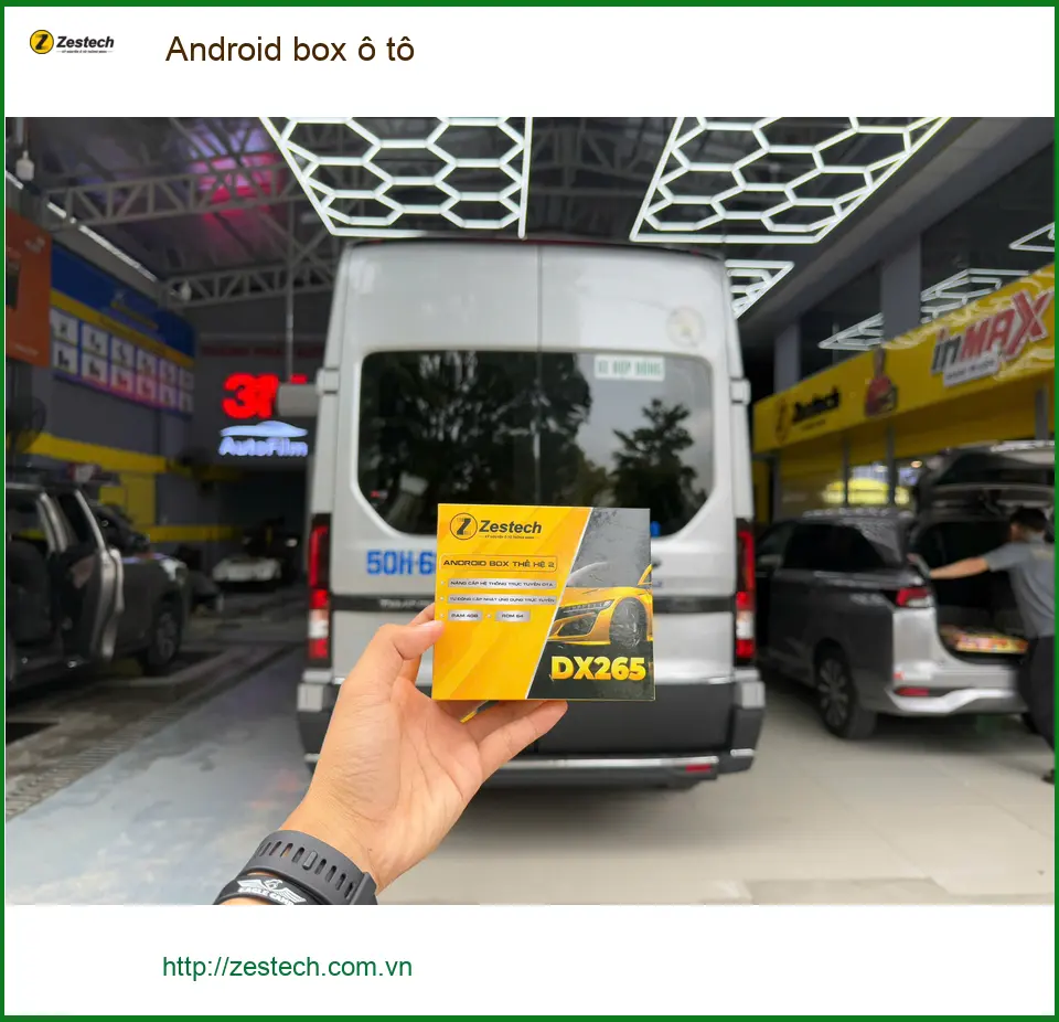 Anh Khang lắp Android box ô tô cho Toyota Vios tại Quận Thủ Đức để giải trí gia đình