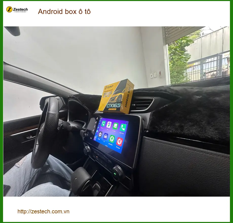 Cửa hàng lắp Android box ô tô uy tín Quận 2 cho Mazda CX-5 của Anh Khang ảnh thực tế 2