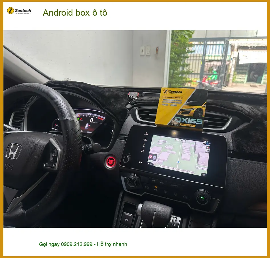Cửa hàng lắp Android box ô tô uy tín Quận 2 cho Mazda CX-5 của Anh Khang ảnh thực tế 3